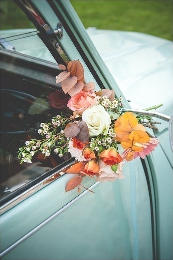 Boutonniere for Your Wedding Car?