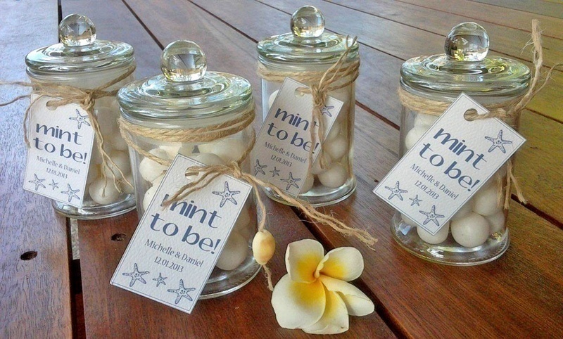 Unique Wedding Favours to Gift with with your Beach Wedding Invitations