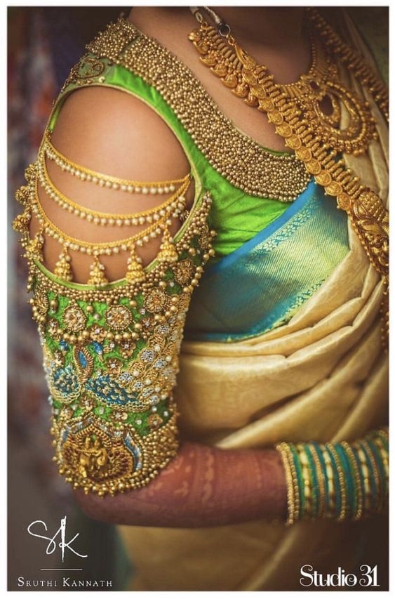 25 Blouse Sleeves Designs Every Bride Needs To Check Out Before Going 25 Blouse Sleeves Designs Every Bride Needs To Check Out Before Going