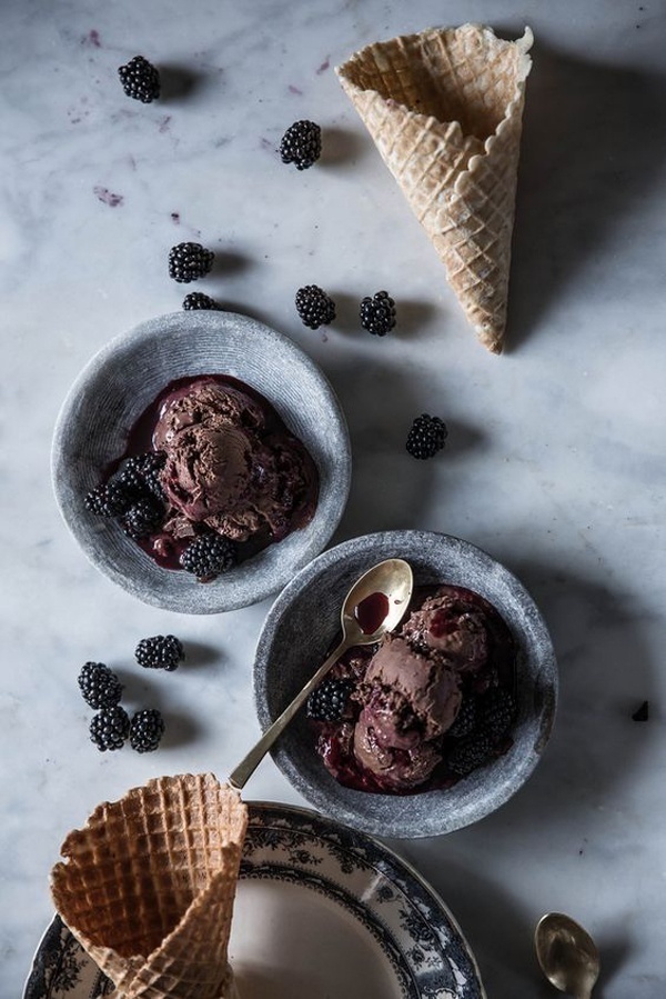 Ice Cream with Fruit