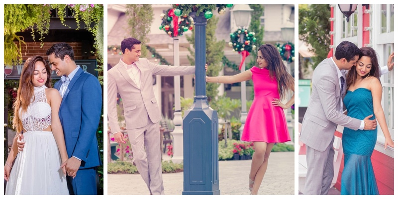 This beautiful pre-wedding shoot has the coolest couple outfit ideas!