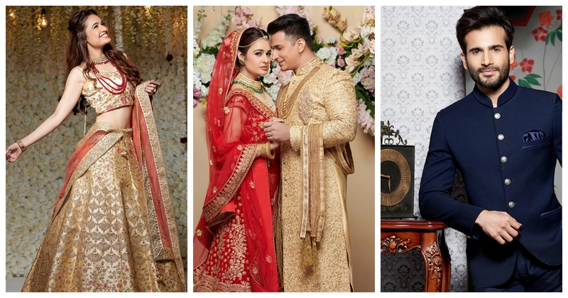 Manyavar s 2019 wedding collection is out and here s a glimpse of it from their Dabboo Ratnani shoot Real Wedding Stories Wedding Blog