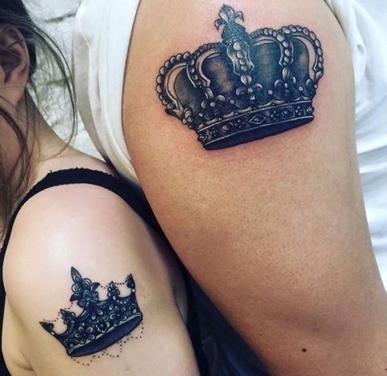 Matching Couple Tattoos