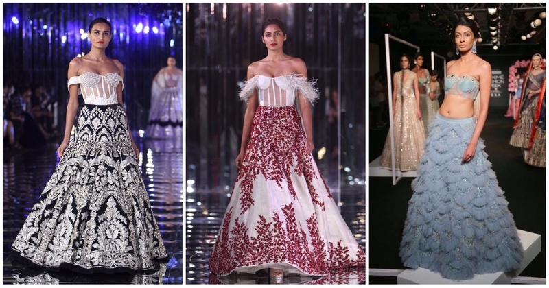 Lehenga, Corset, and Veil – Tarun Tahiliani Official