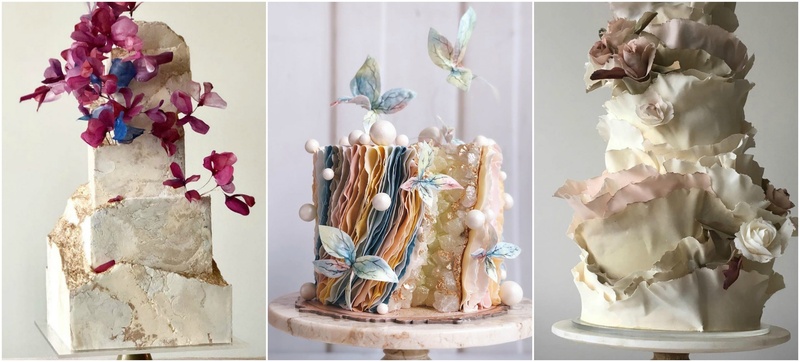 8 Beautiful Out-of-the-box Wedding Cake Ideas for 2020