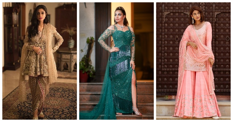 30 Trendy Sangeet Outfit Ideas for the Bride || What to wear at your sangeet  ceremony | Indian fashion dresses, Party wear dresses, Designer party wear  dresses