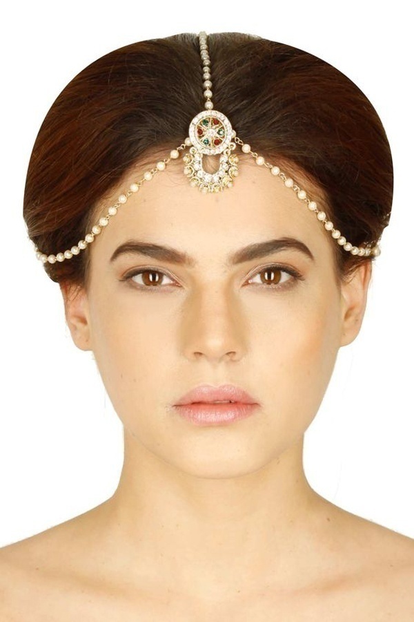 Bridal Pearl Hair Jewellery – Gorgeous Maang Tikka, Matha Patti and the Works