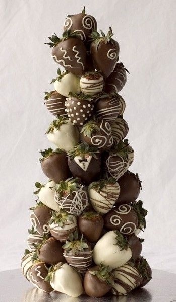 Chocolate Wedding Towers