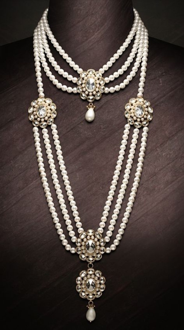 Elegant Bridal Pearl Jewellery to Accentuate Your Neckline