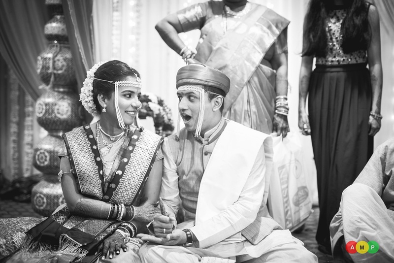 Maharashtrian Wedding held at Gurjar Sutar, Vile Parle Shot In COMPLETE BnW