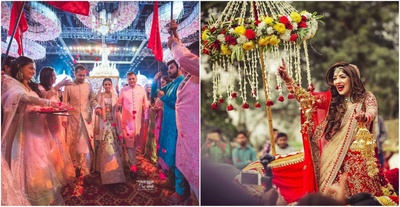 6 Unique Bridal Entries That Will Make Heads Turn At Your Wedding!