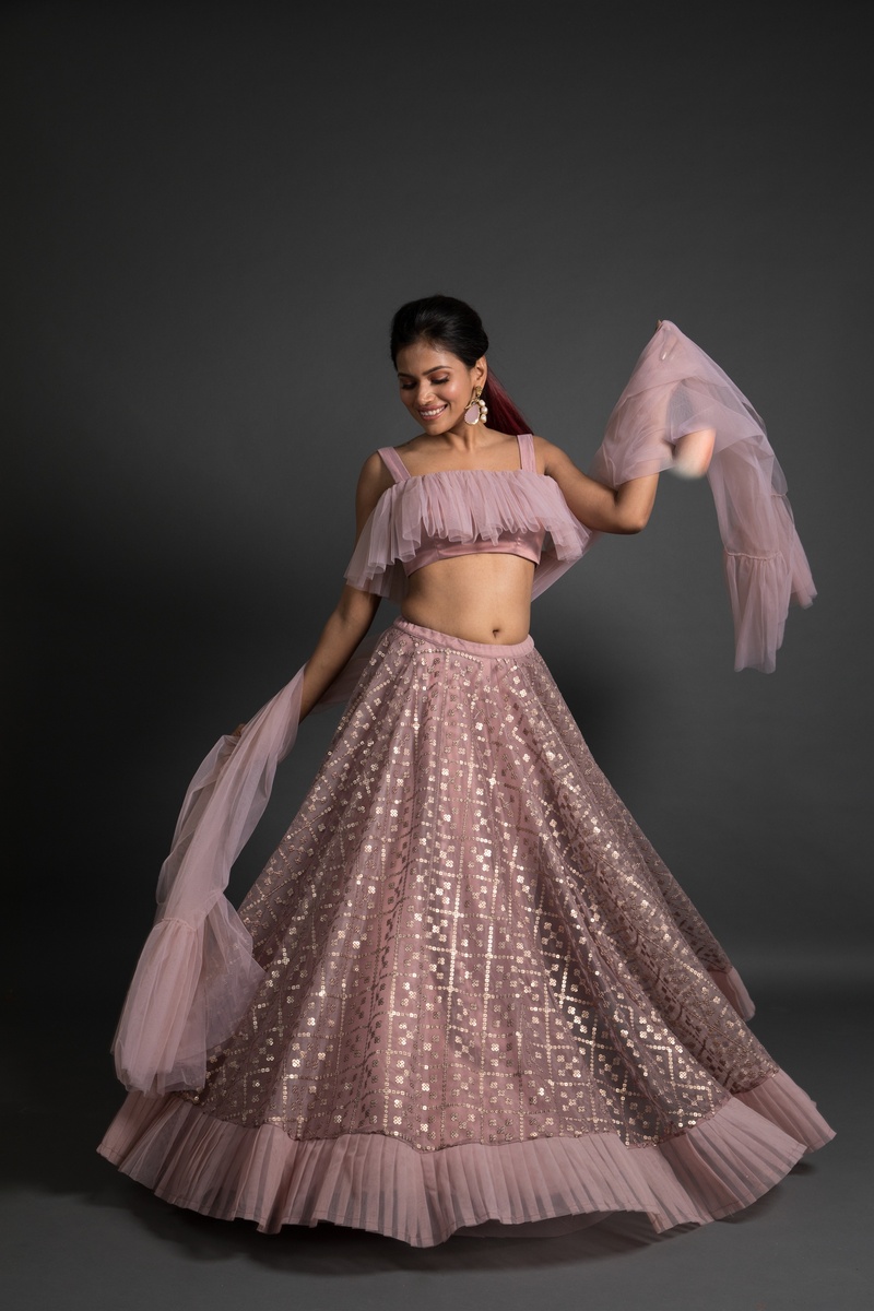 35+ Enchanting Ombre Lehenga Designs For Brides - ShaadiWish