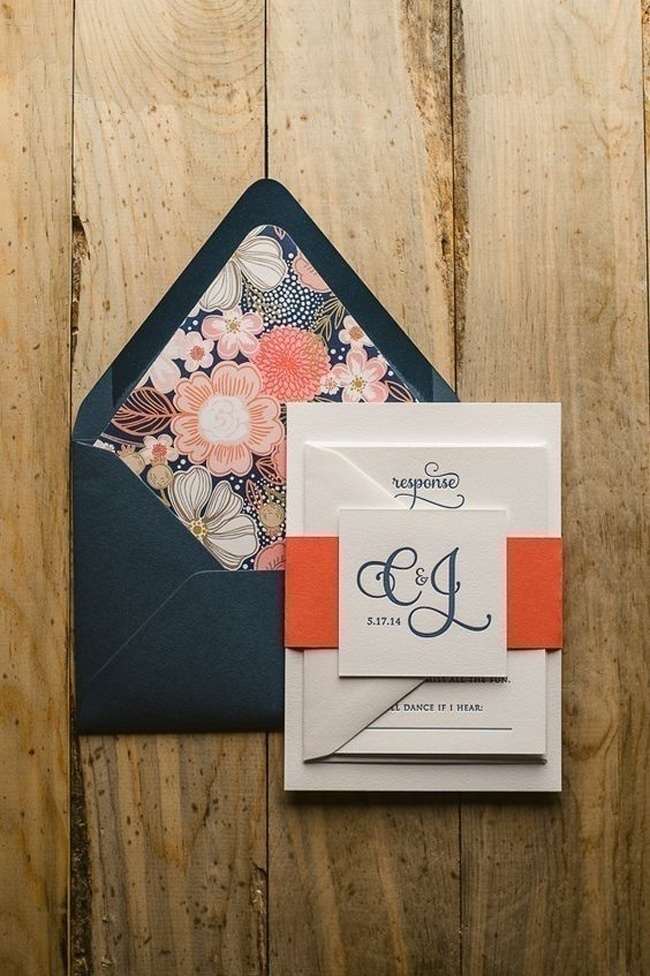 Monogram Wedding Invitations