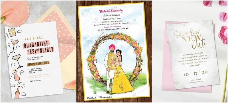8 Quirky E-invites And Their Designers For Digital Invites For Your Wedding