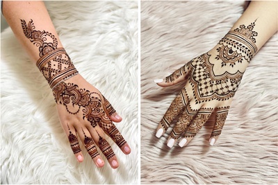 Best Arabic Bridal Mehndi designs for Indian Weddings!