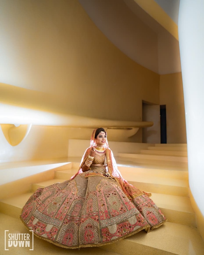 7 Brides Who Chose Colours Besides Red For Their Lehenga | Bridal Wear ...