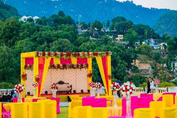 Destination Wedding in Jaypee Residency Manor in Mussoorie