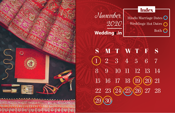 Marriage Dates In 2020 Auspicious Hindu Wedding Dates 2020 Wedding Planning And Ideas Wedding Blog