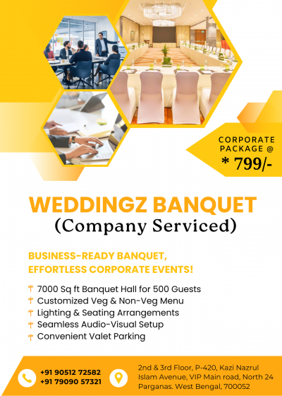 Weddingz Banquet Kolkata - Corporate Event Package
