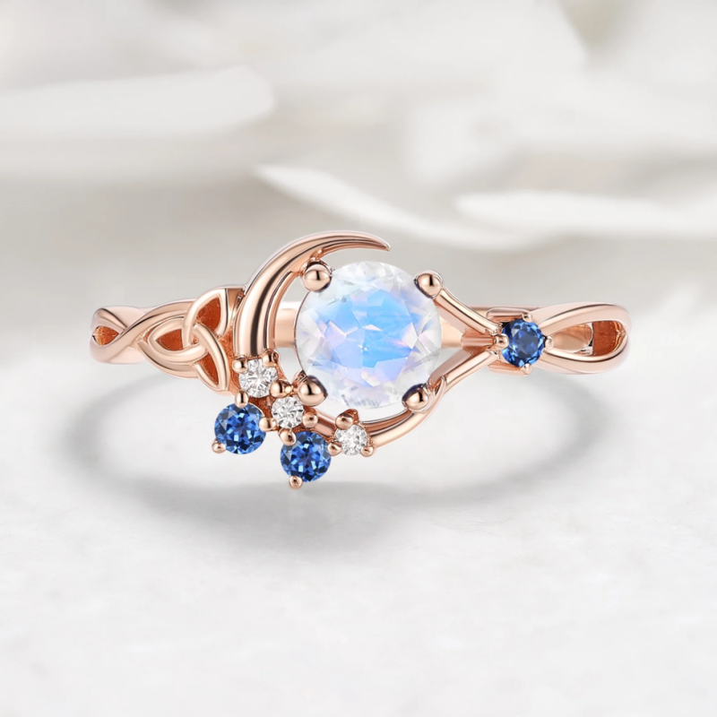 Moon Engagement Rings