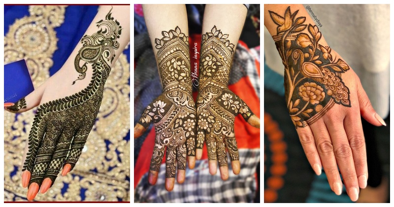 25 Latest Inspiring Mehndi Designs For 19 Weddings Bridal Mehendi And Makeup Wedding Blog