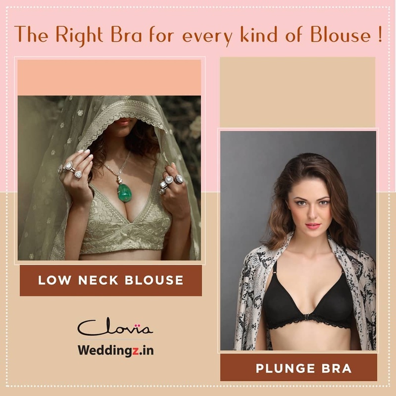 A friendly bra guide for all types of blouse(s)!, Bridal Wear