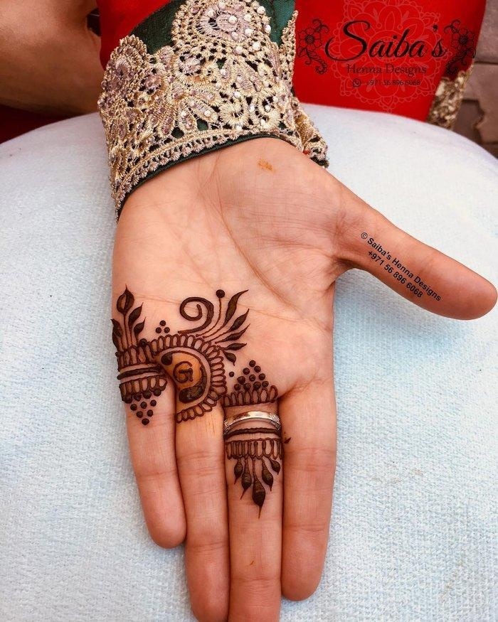 50 Simple Henna Tattoos For Women  Men 2023