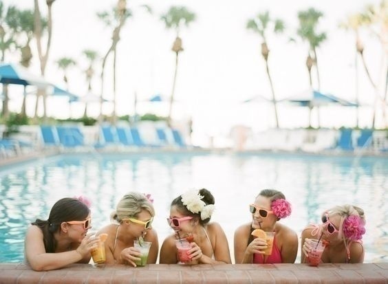 POOL SIDE FUN Bachelorette Party!