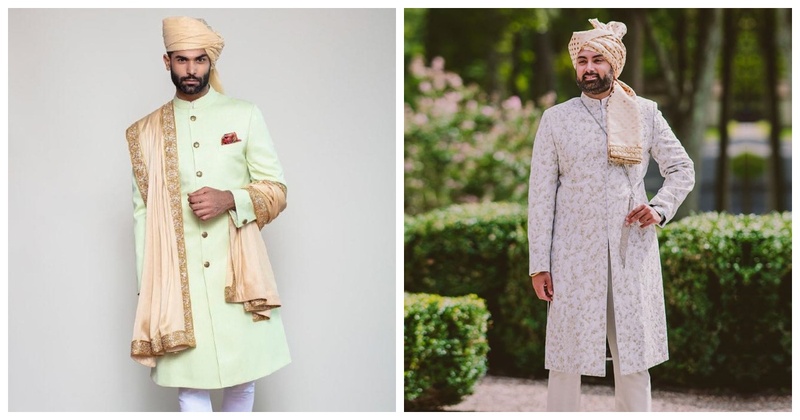 Groom hotsell simple sherwani