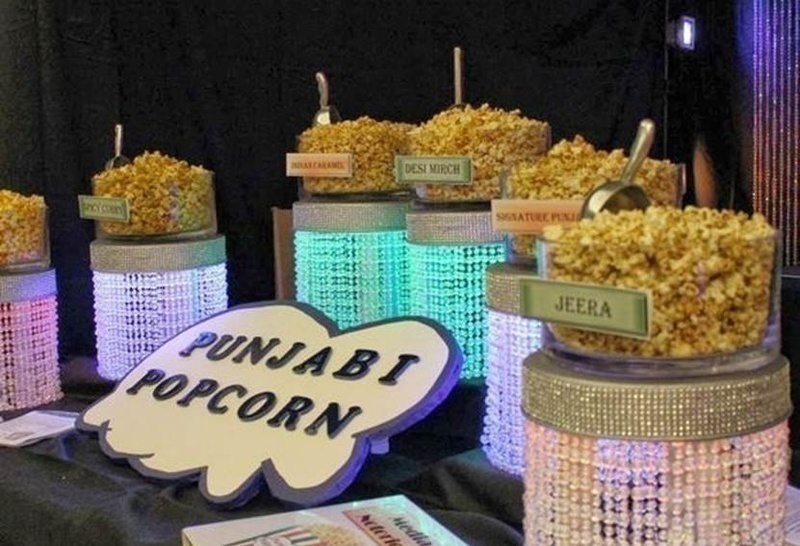 Wedding food bar idea:
POPCORN COUNTERS