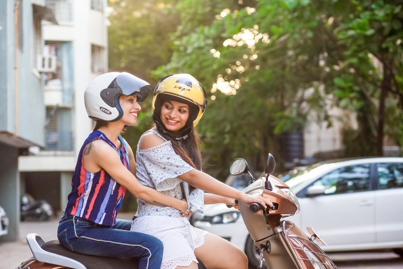 lesbians riding