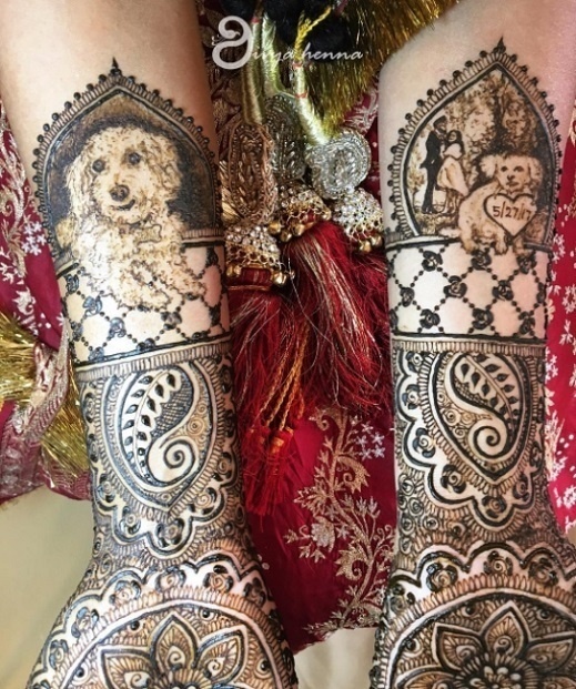 Latest Mehndi Designs For The 18 Bride Real Wedding Stories Wedding Blog