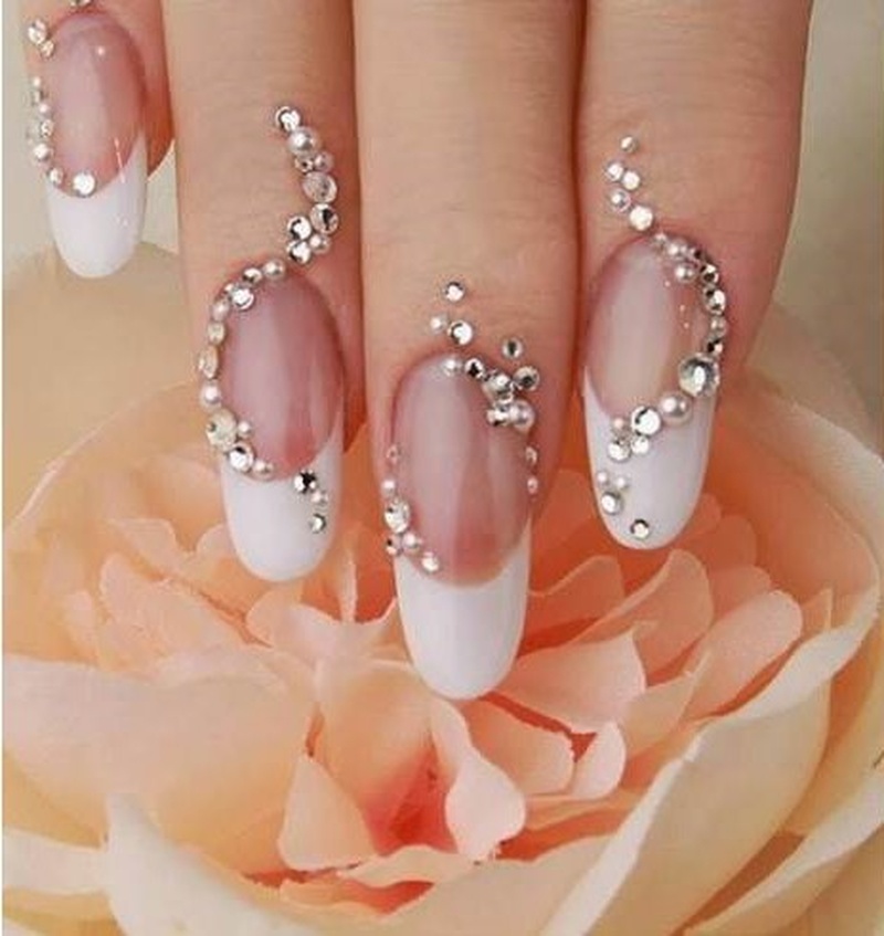 50 Nail Art Designs to Rock at a Wedding: Part 2 | Bridal Look | Wedding  Blog