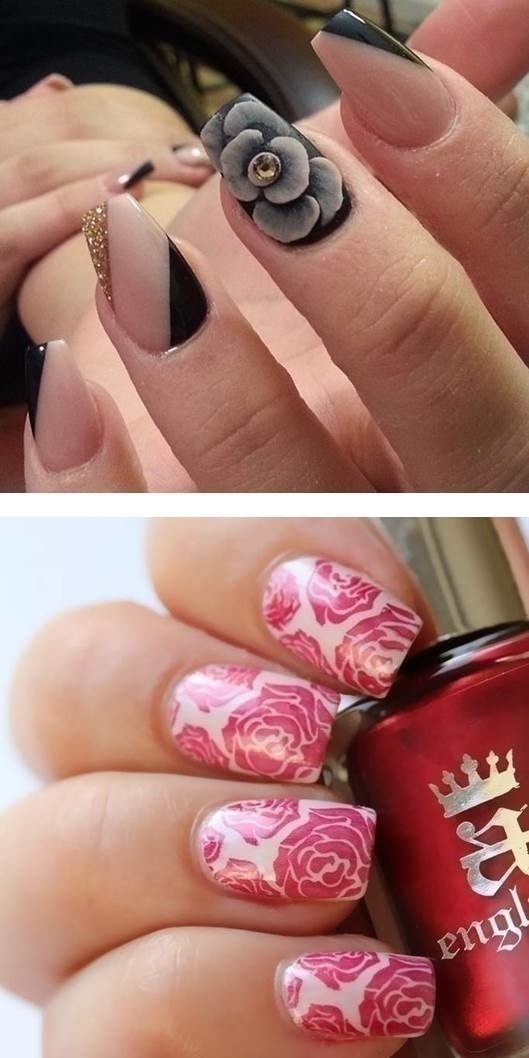 FLORAL NAIL ART