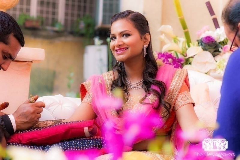 Mehndi Decoration Inspo - A Mehndi Ceremony held in the Garden of a Housing Society!