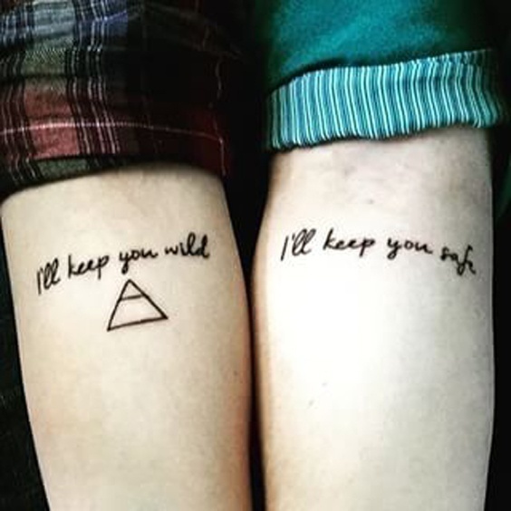 Couple Tattoos for the Much in Love Soulmates: It’s not as difficult as