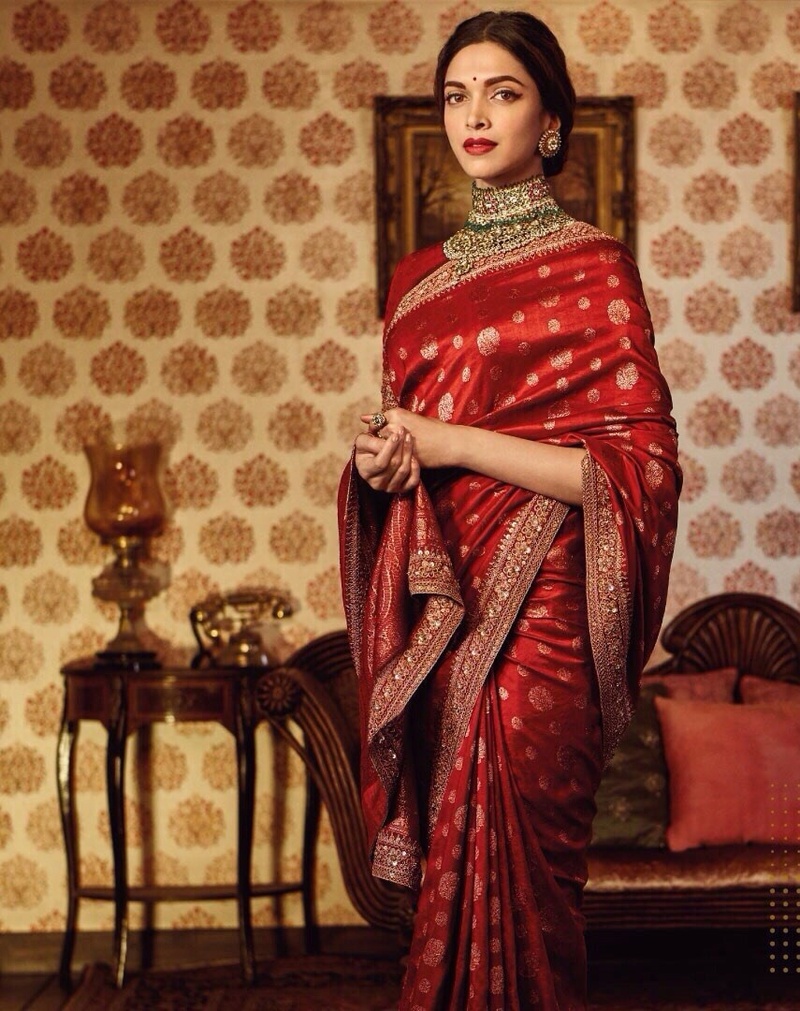 7 Stunning Deepika Padukone Saree Looks