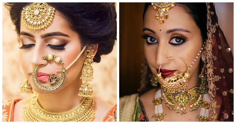 10 dramatic nose rings for brides who want to make a style statement!