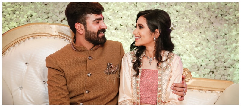 Ritesh & Suvidha Delhi : A Fairytale Wedding with a Bride in a Glamorous Red Lehenga