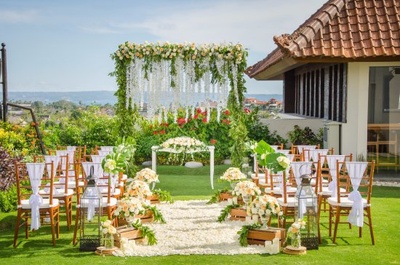 Small Garden Wedding in These Cities for a Dreamy Affair with a Refreshing Vibe