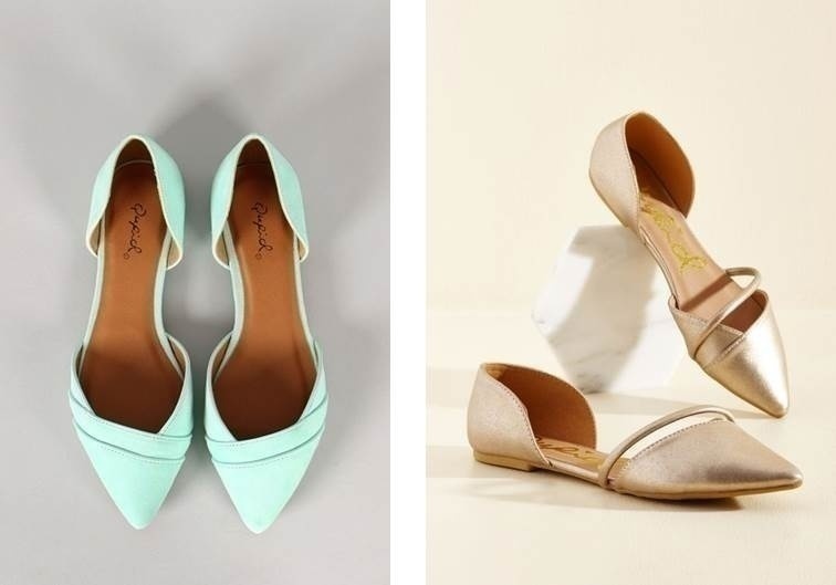 POINTED TOE FLATS