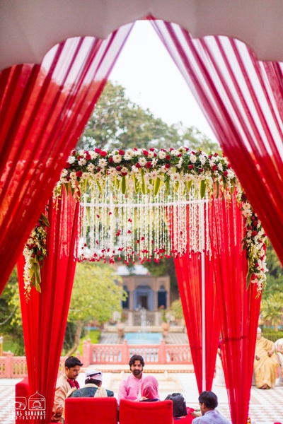 Cross Cultural Destination Wedding Held At Chomu Palace Jaipur