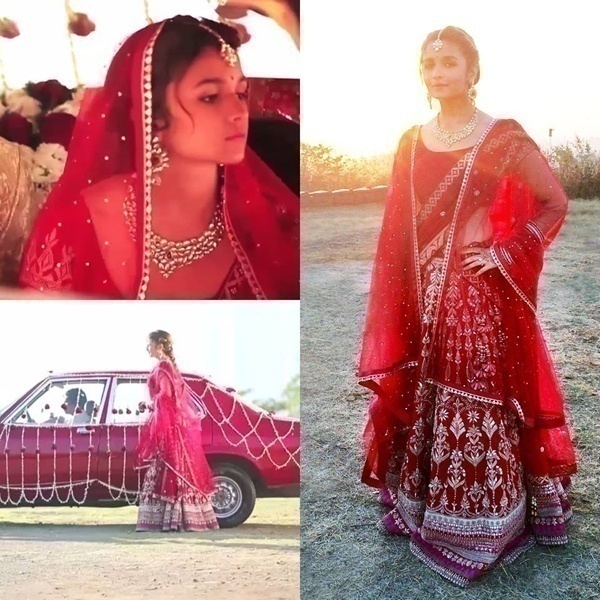 Bridal Wear Inspirations from the Cute and Bubbly Alia Bhatt