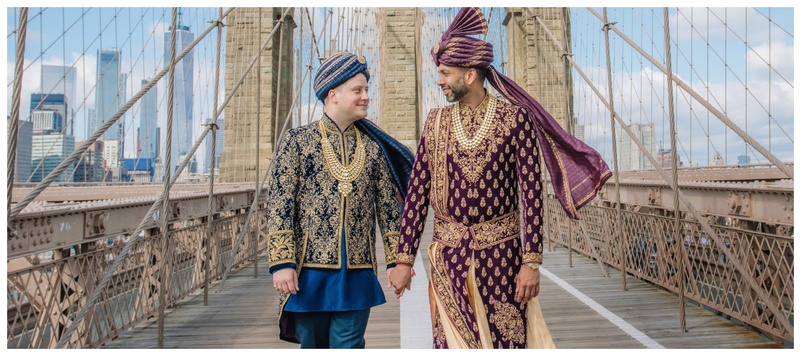 Amit & Martin New York : This beautiful cross-cultural, same-sex wedding is a proof that love trumps all!