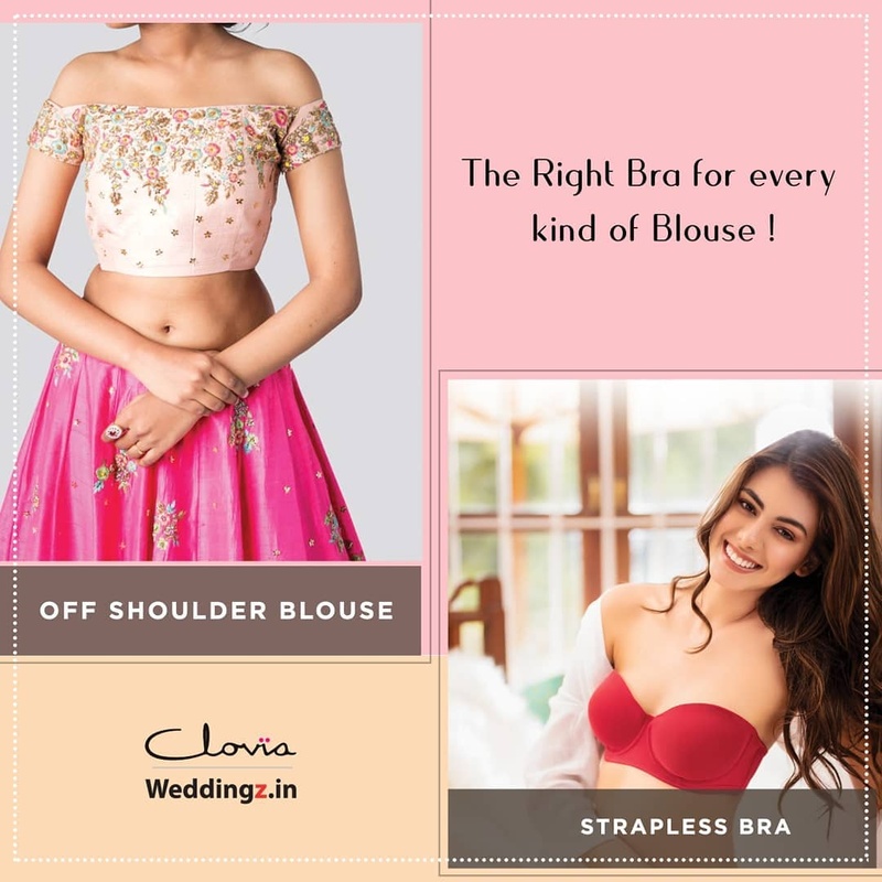 A friendly bra guide for all types of blouse(s)!, Bridal Wear