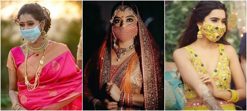 #TrendAlert: Bridal Masks - The Brides Who Looked Chic in Masks