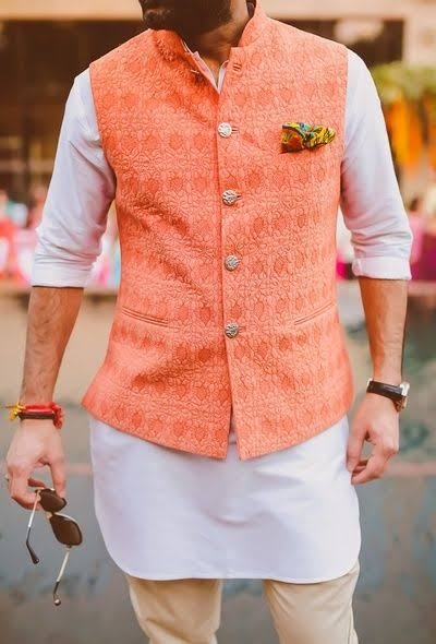 Nehru jacket deals wedding dress