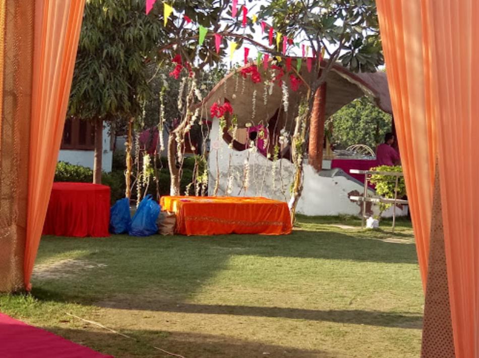 Bharatiyam Village Alipur, Delhi Wedding Lawn Farmhouse WeddingZ.in