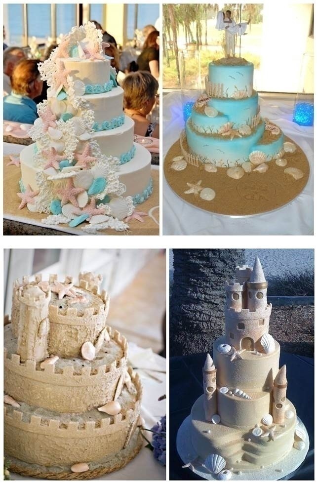 BEACH WEDDING CAKES