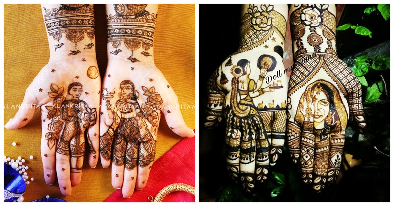 7 Beautiful Mehendi Designs for Karva Chauth